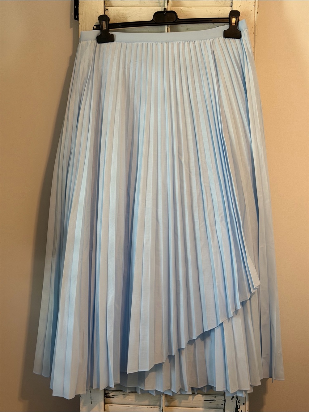 ARITZIA Babaton Ladder Poplin Feminine Balletcore Maxi Skirt coquette size L